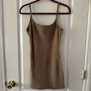 Skims Terry mini dress